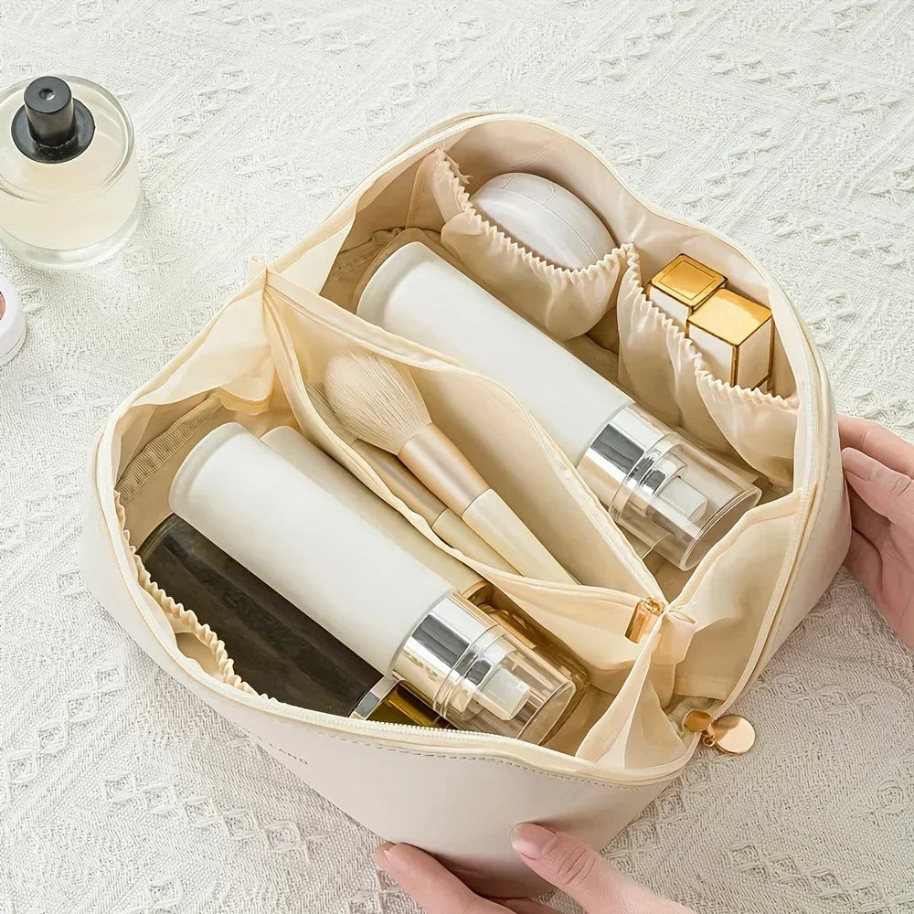 Female Makeup Organizer Toiletry Kit Bag Make Up Case Storage Pouch Luxury Lady Box Cosmetic Bag Organizer Bag For Travel Zip