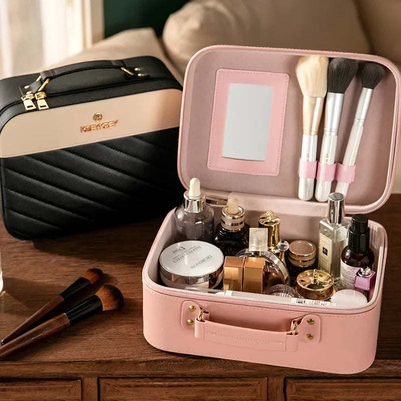 Exquisite Cosmetic Bag Large Capacity Waterproof Toiletry Bag Makeup Storage for Women Travel Organizer Set Portable