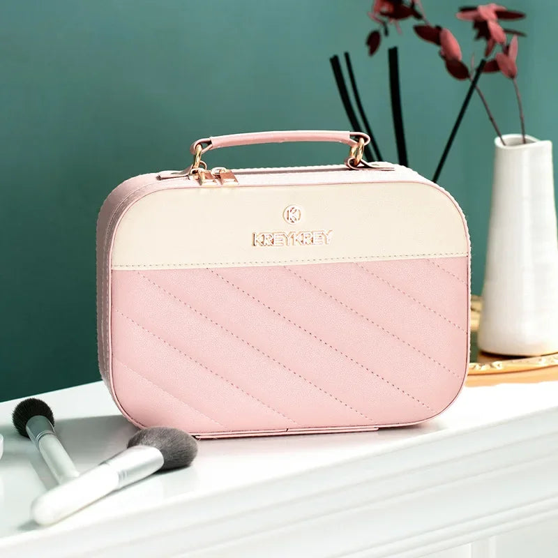 Exquisite Cosmetic Bag Large Capacity Waterproof Toiletry Bag Makeup Storage for Women Travel Organizer Set Portable